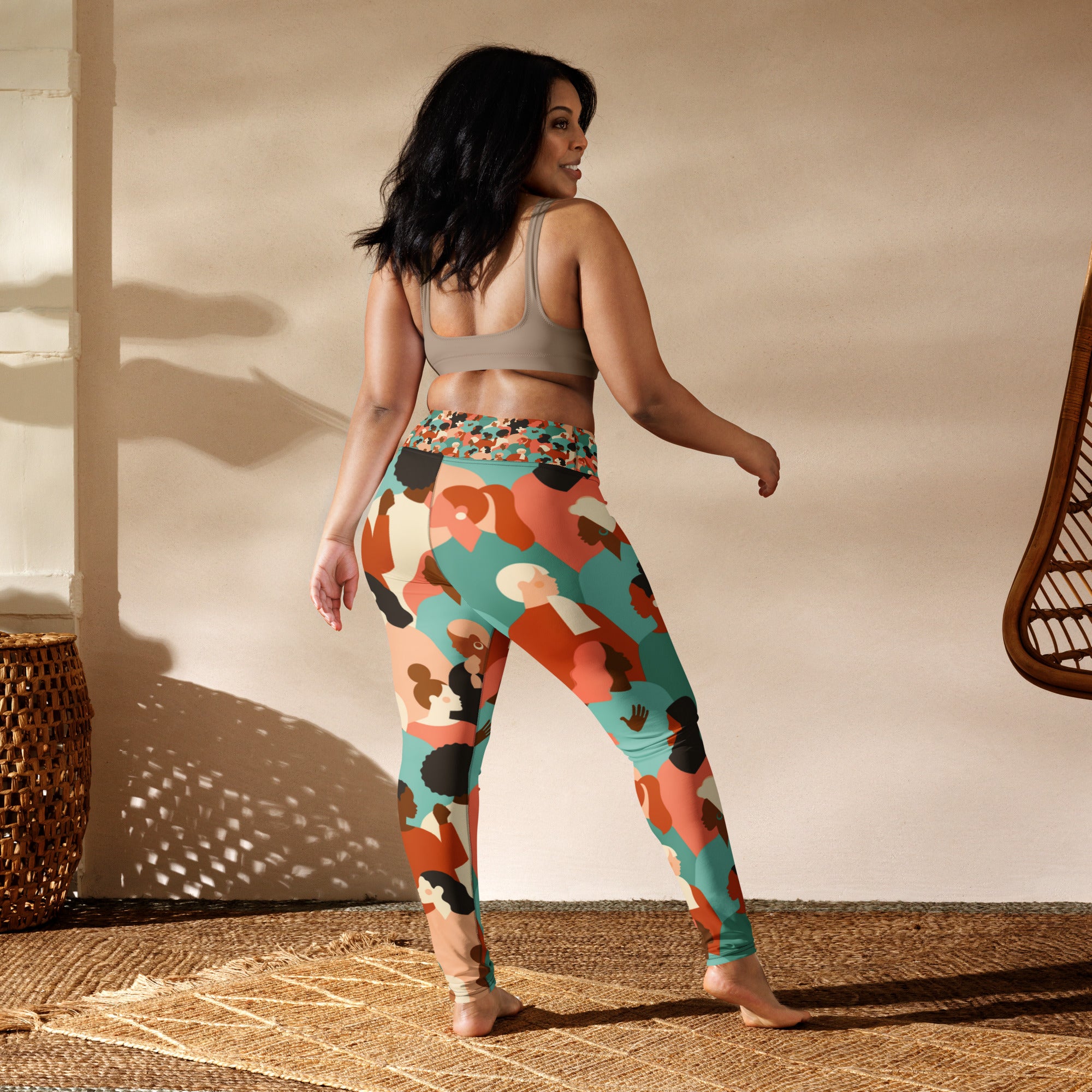 Yoga Leggings, multi color leggings, Yoga, Gym S to XL