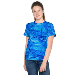 Youth crew neck t-shirt.