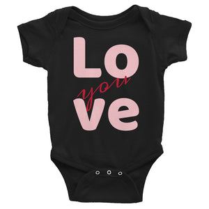 Infant, toddler, Bodysuit, Love you T Shirt,