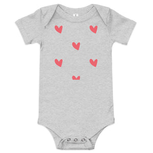 Baby short sleeve one piece, 100% Cotton,