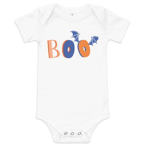 Baby short sleeve one piece, Boo! One pc T shirt, Halloween Tee