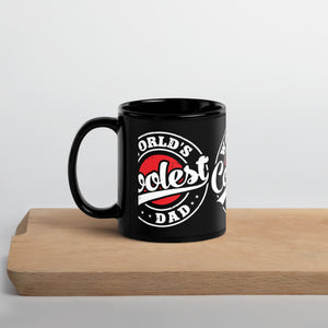 Coffee cup, Coffee Mug, Father's day, Black Glossy Mug
