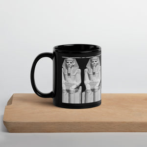 coffee cup, Black Glossy Mug, tea, gift