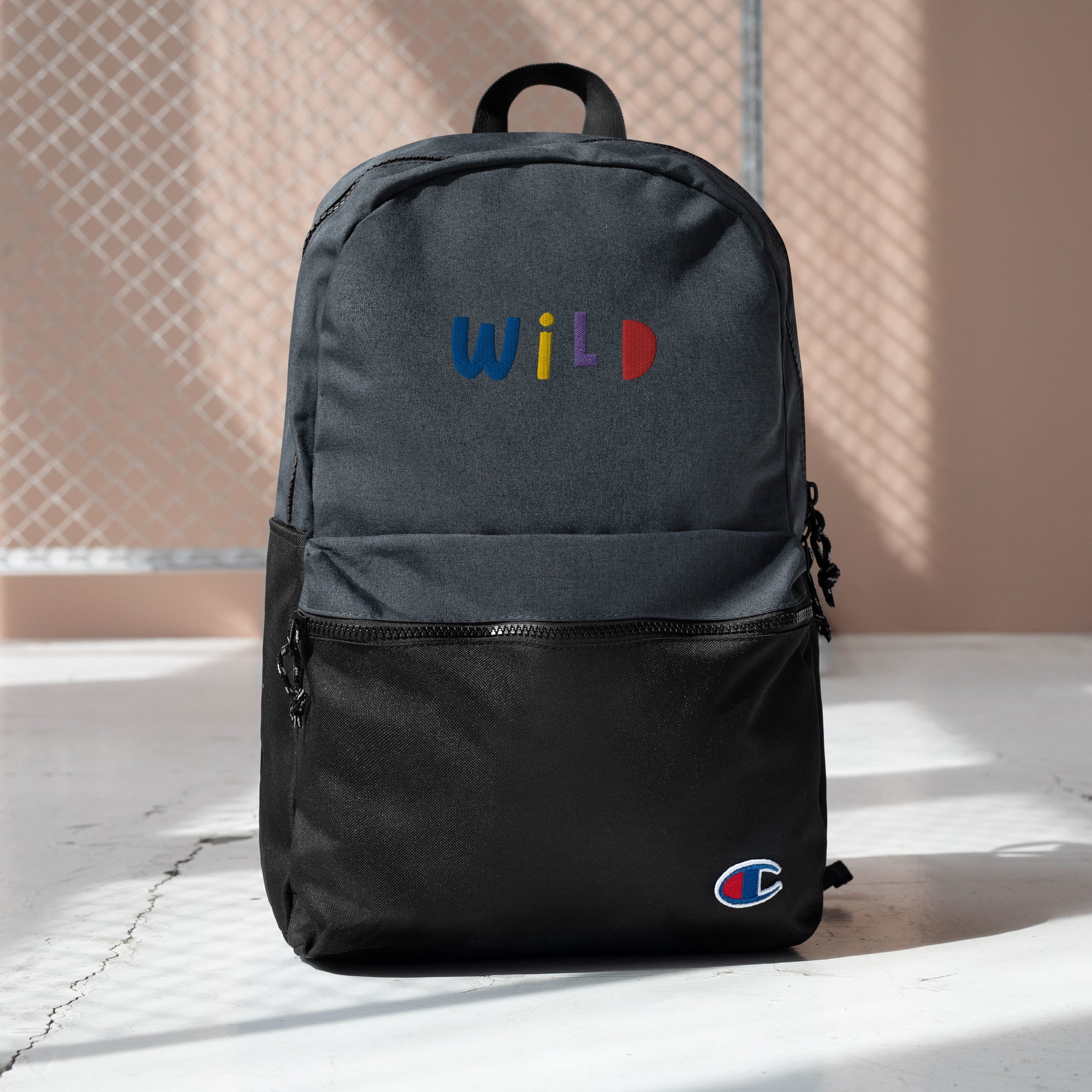Backpack, Embroidered Champion Backpack, School, University, College, Teens. Kids