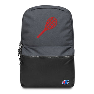 Embroidered Champion Backpack, Back to School, Embroidered Tennis, Gift