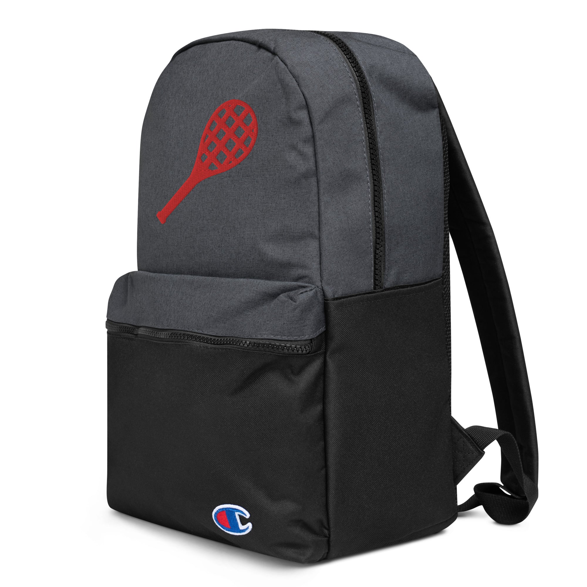 Embroidered Champion Backpack, Back to School, Embroidered Tennis, Gift