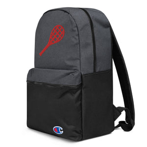 Embroidered Champion Backpack, Back to School, Embroidered Tennis, Gift