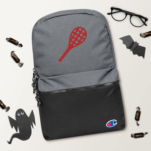 Embroidered Champion Backpack, Back to School, Embroidered Tennis, Gift