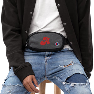 Champion fanny pack, Alphabet Letter, Champion Accessory Pack, Zippered, Gift