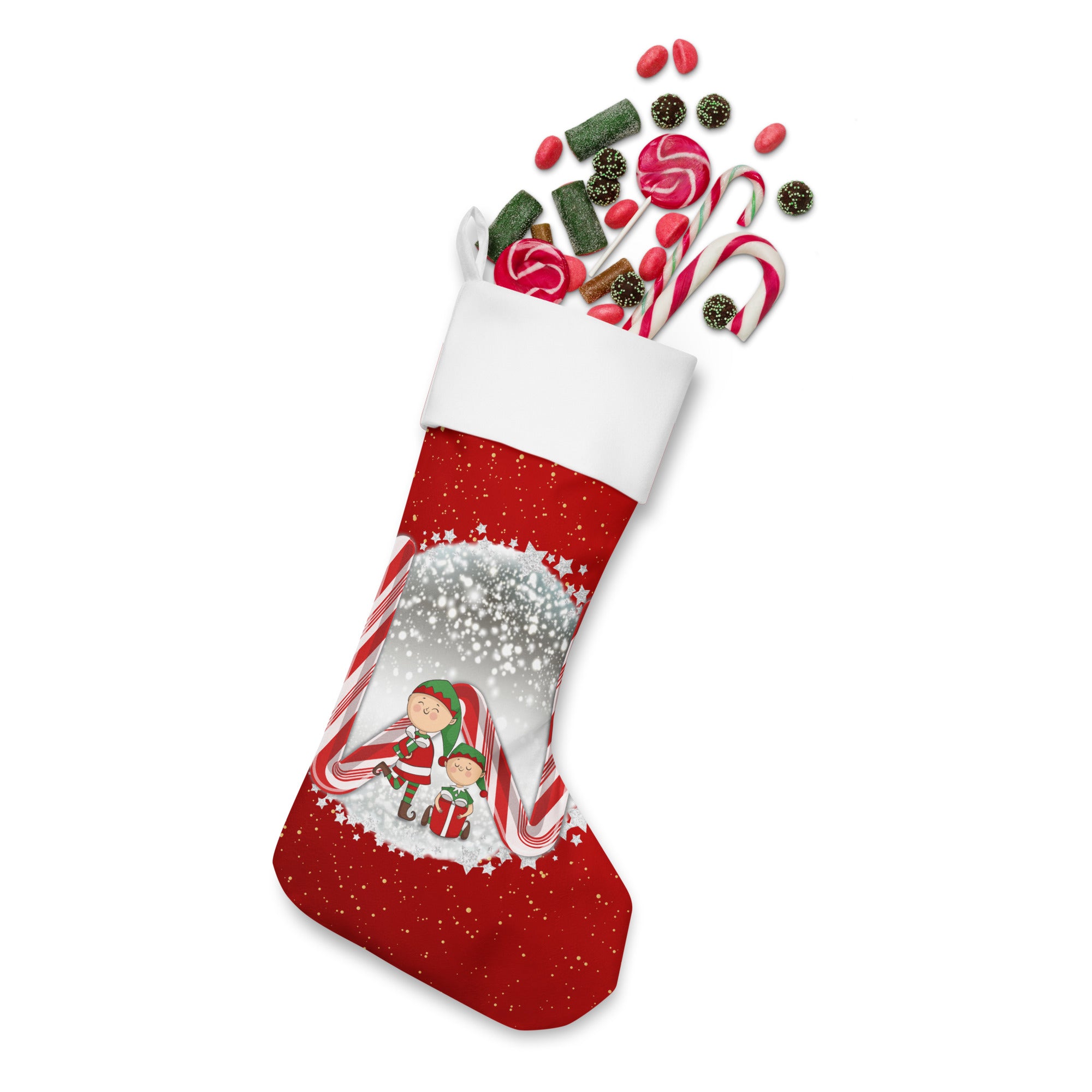 Christmas stocking, Holiday Stockings, One Size- Customized