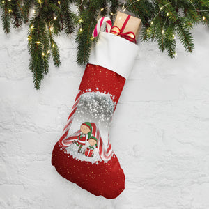 Christmas stocking, Holiday Stockings, One Size- Customized