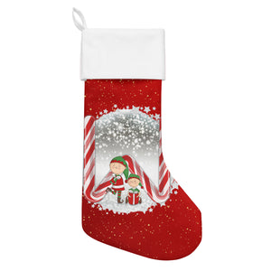 Christmas stocking, Holiday Stockings, One Size- Customized
