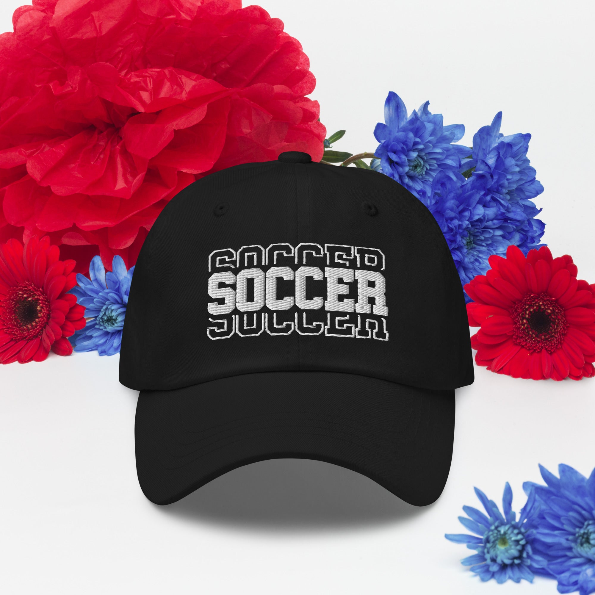 Dad hat, Unisex Hat, Soccer Hat, Gift Back To School, Embroidered Hat