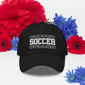 Dad hat, Unisex Hat, Soccer Hat, Gift Back To School, Embroidered Hat