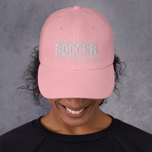 Dad hat, Unisex Hat, Soccer Hat, Gift Back To School, Embroidered Hat