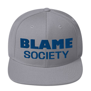 Snapback Hat Unisex hat, blame society hat, git idea