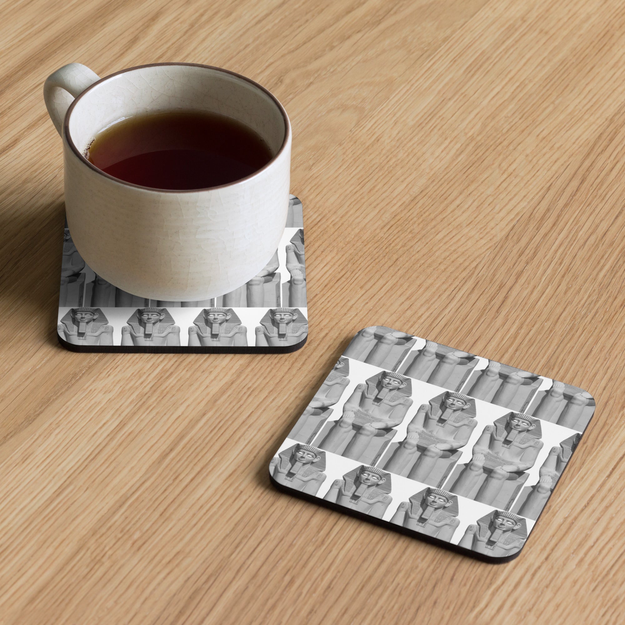 Cork-back coaster, Cork-back coaster, cup, coffee mug coaster, water coaster, gift