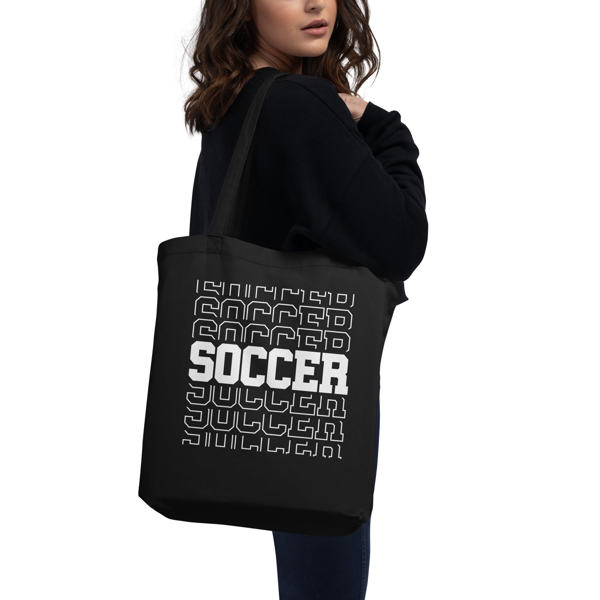 Eco Tote Bag, Soccer World Bag, Gift, Back to School