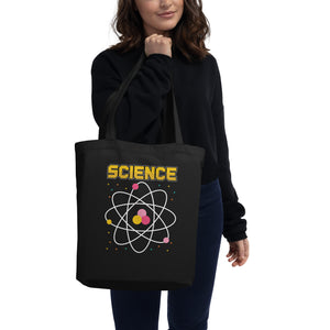 Eco Tote Bag, Back to School, Science Bag, Gift for Her, Gift For Him