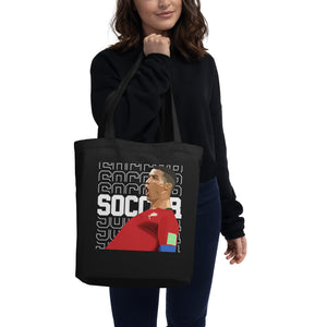 Eco Tote Bag, Soccer World Bag, Gift, Back to School
