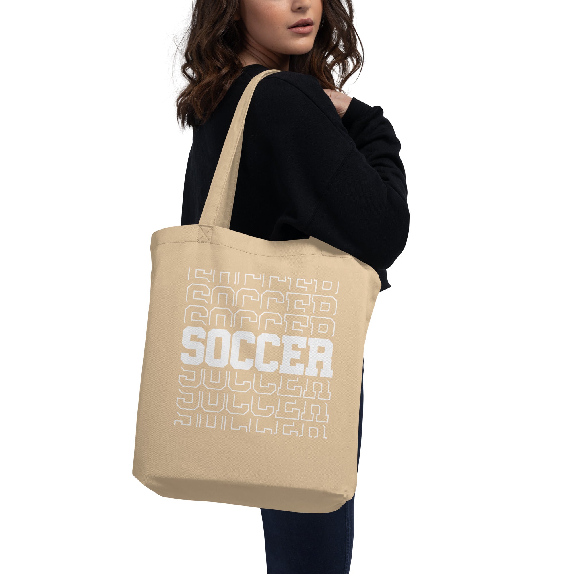 Eco Tote Bag, Soccer World Bag, Gift, Back to School