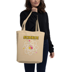 Eco Tote Bag, Back to School, Science Bag, Gift for Her, Gift For Him