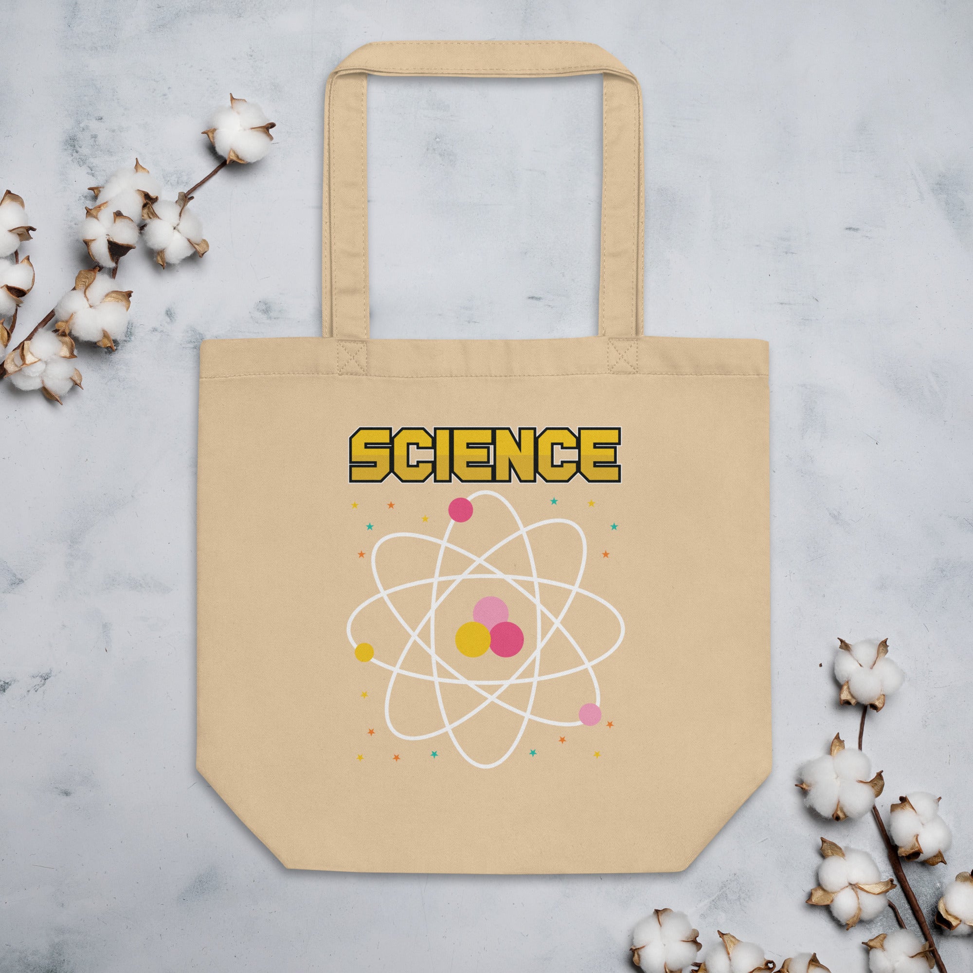 Eco Tote Bag, Back to School, Science Bag, Gift for Her, Gift For Him