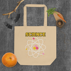 Eco Tote Bag, Back to School, Science Bag, Gift for Her, Gift For Him