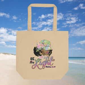 Eco Tote Bag, Design Bag, Customized, Travel, Shopping Black & Cream