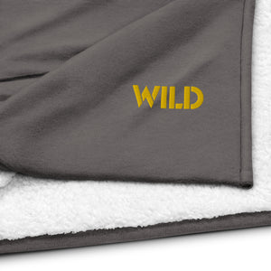 Premium Sherpa blanket, Wild , 3 Colors, Back to School, Warm Blanket, Gift for Him, Her