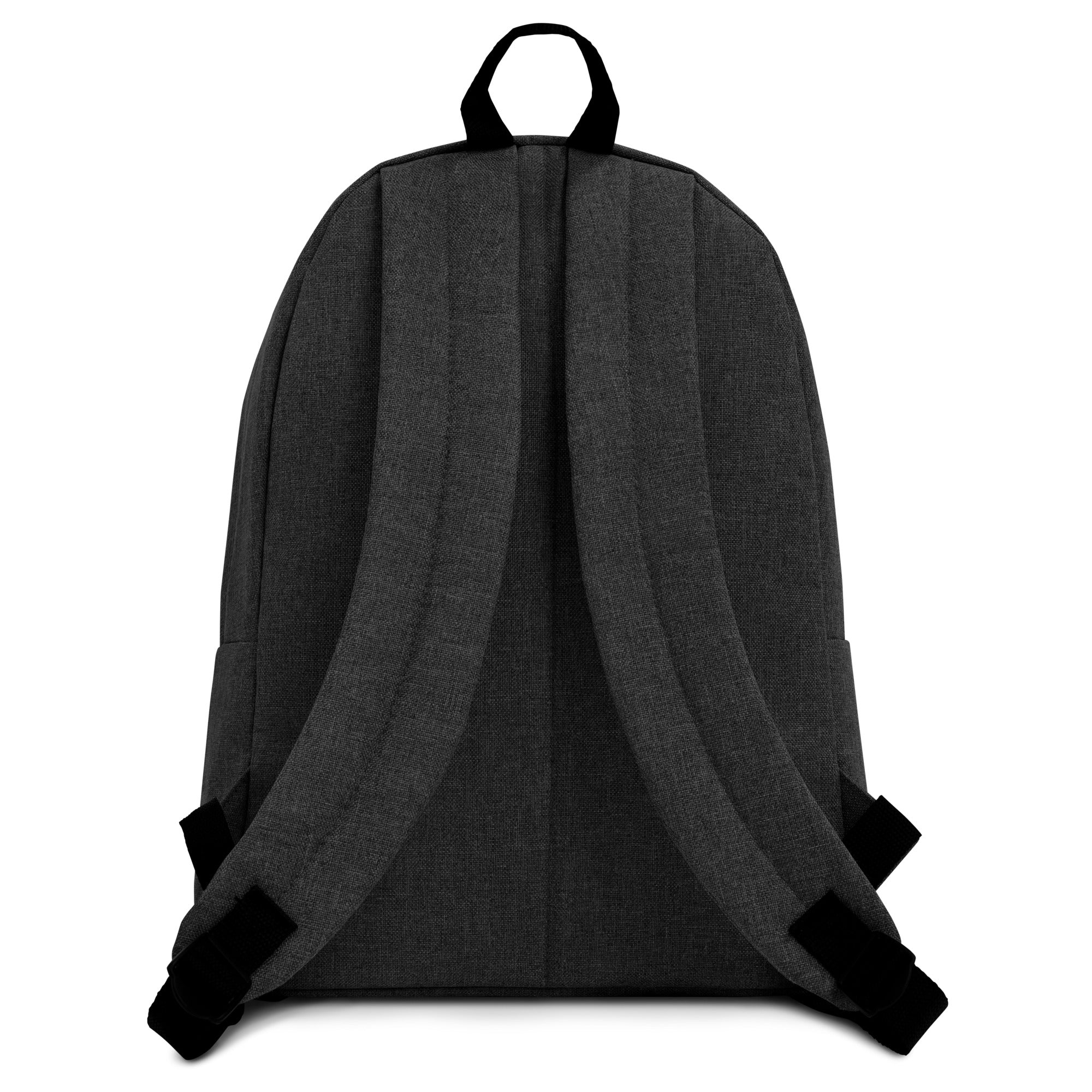 Embroidered Backpack. Two-way Zipper, 15" laptop, books, phone and more Back to School