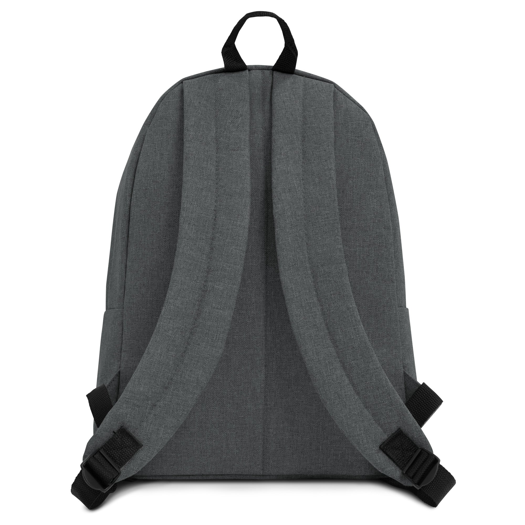 Embroidered Backpack. Two-way Zipper, 15" laptop, books, phone and more Back to School