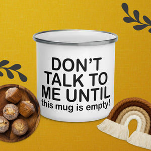 Coffee Cup, Enamel Mug, Funny Mug Gift for Dad, Gift for Mom,