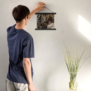 Poster with hangers, Back to College, CAT Lovers Poster, Gift