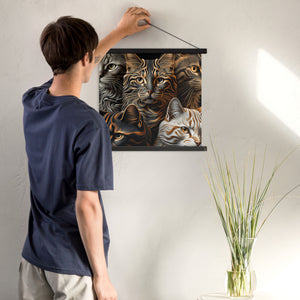 Poster with hangers, Back to College, CAT Lovers Poster, Gift