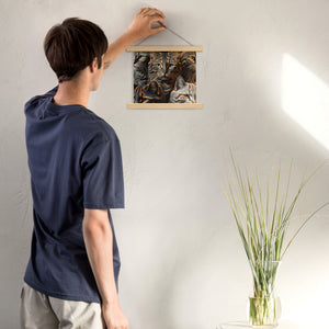Poster with hangers, Back to College, CAT Lovers Poster, Gift
