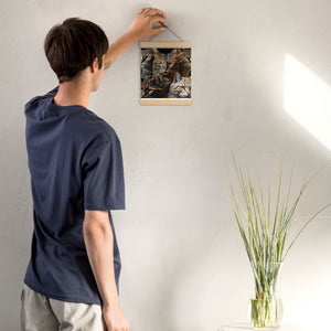 Poster with hangers, Back to College, CAT Lovers Poster, Gift