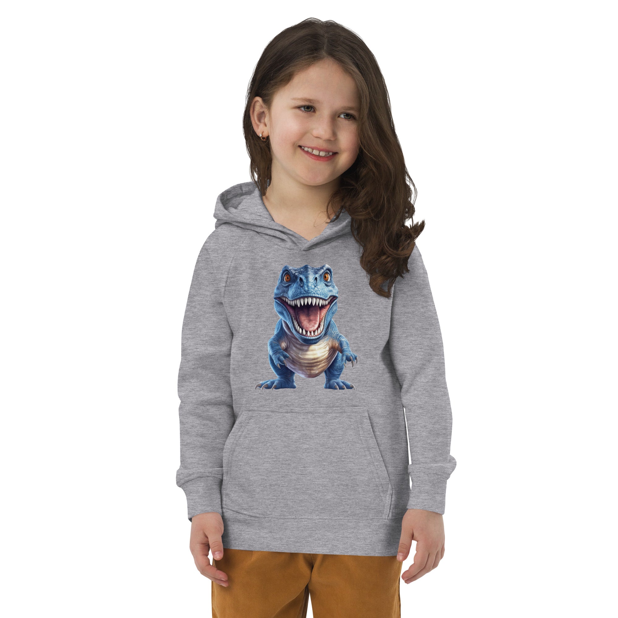 Kids eco hoodie, children hoodie, dinosaur hoodie, Schcool, gift