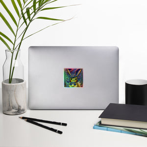 Holographic stickers, iPhone, Lab top, cups