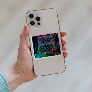 Holographic vinyl stickers, bubble free stickers, kids,