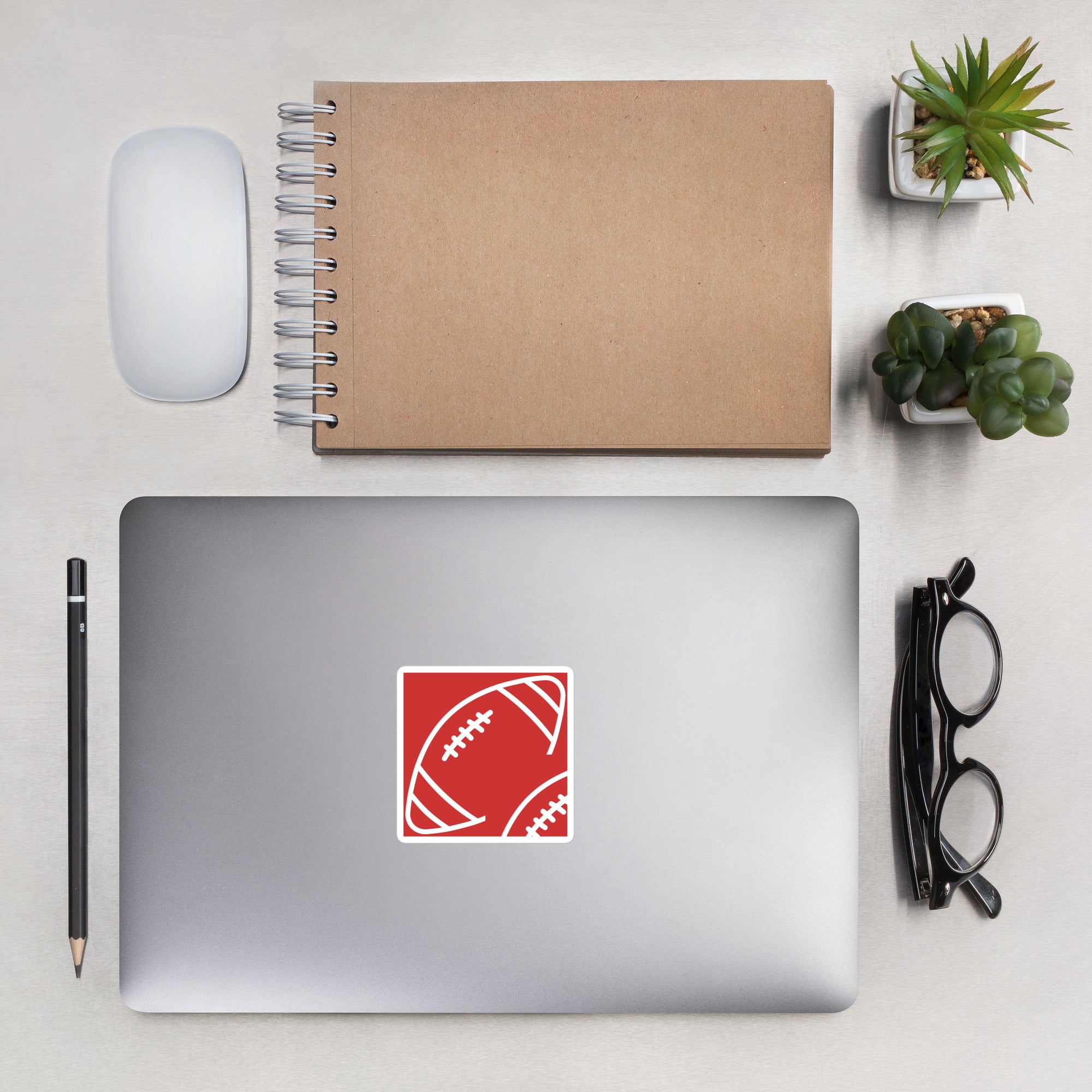 Bubble-free stickers, college, Kids, Highschool, Middle  Football Sticker