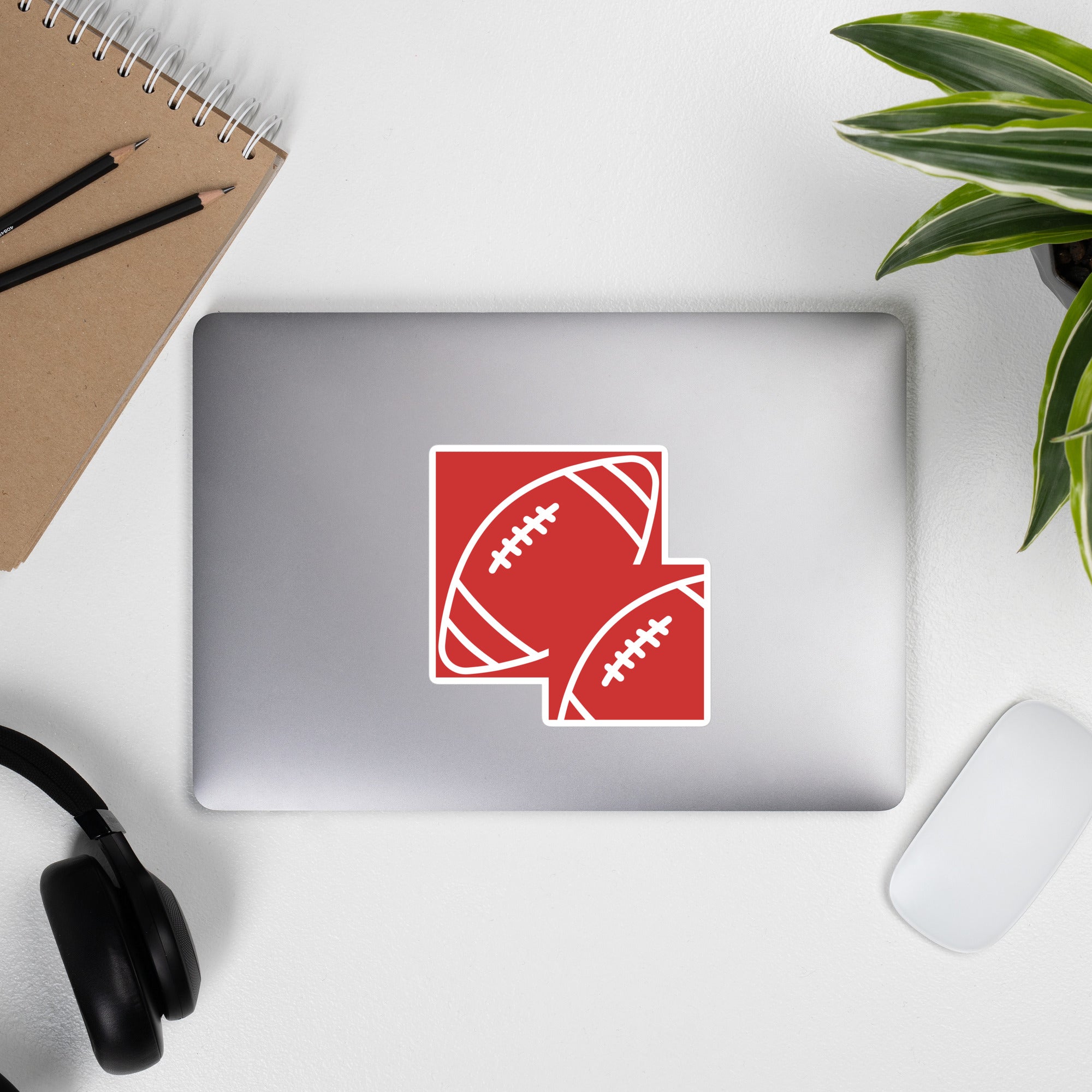 Bubble-free stickers, college, Kids, Highschool, Middle  Football Sticker
