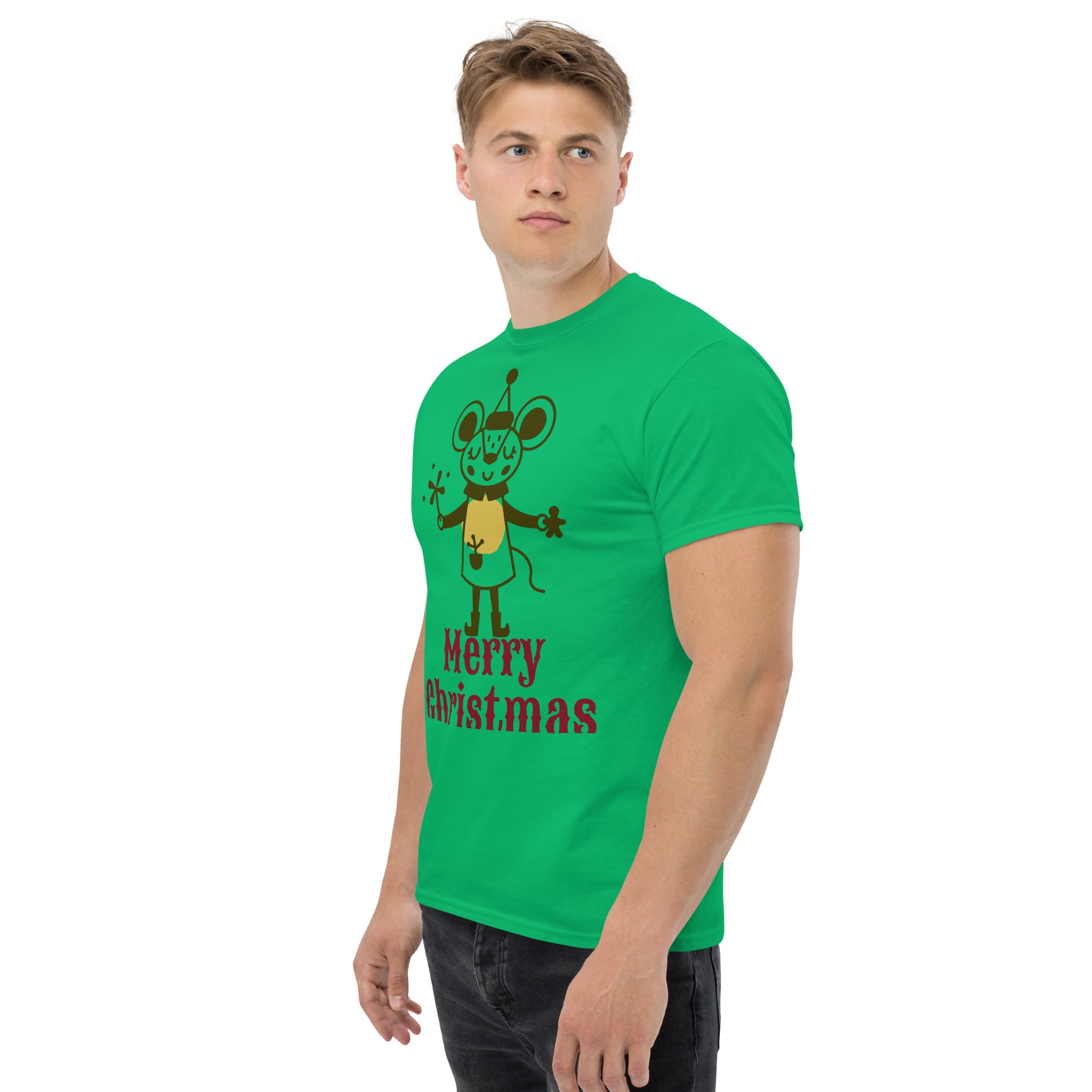 Men's classic tee, Merry Christmas T-Shirt, Gift Idea