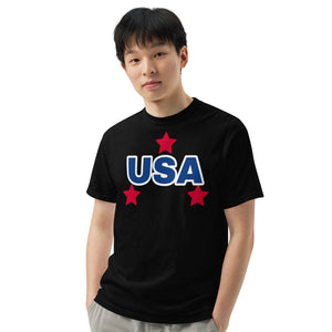 T Shirt, Men’s garment-dyed heavyweight t-shirt, USA T Shirt, Memorial Day T Shirt