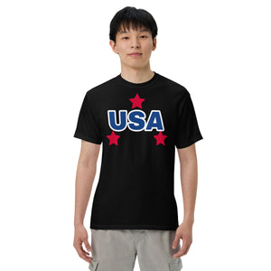 T Shirt, Men’s garment-dyed heavyweight t-shirt, USA T Shirt, Memorial Day T Shirt