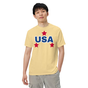 T Shirt, Men’s garment-dyed heavyweight t-shirt, USA T Shirt, Memorial Day T Shirt