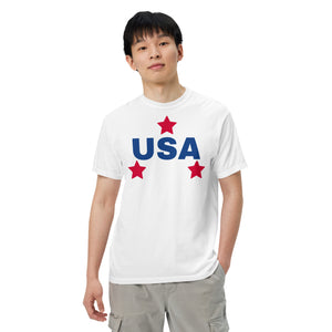 T Shirt, Men’s garment-dyed heavyweight t-shirt, USA T Shirt, Memorial Day T Shirt