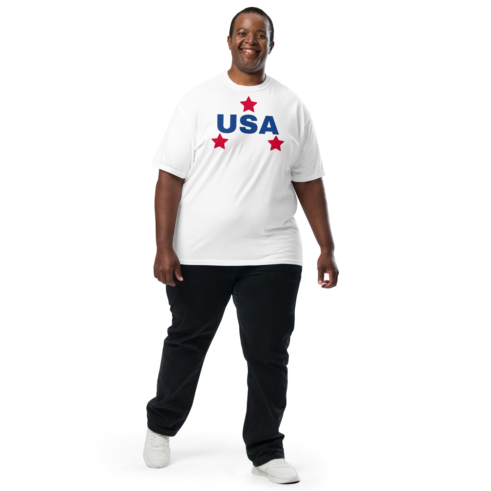 T Shirt, Men’s garment-dyed heavyweight t-shirt, USA T Shirt, Memorial Day T Shirt