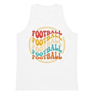 Men’s premium tank top,  Soccer Mania Top, Gift
