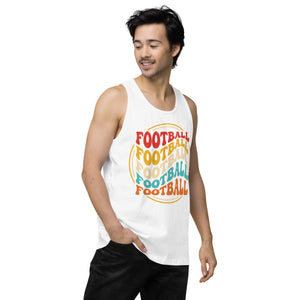 Men’s premium tank top,  Soccer Mania Top, Gift